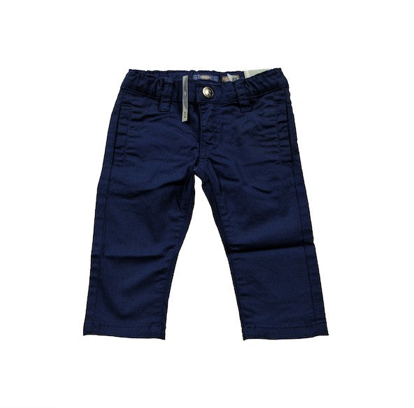 Pantalone in Tinta Unita Blu Bambino Sarabanda Q150 - SARABANDA - LuxuryKids