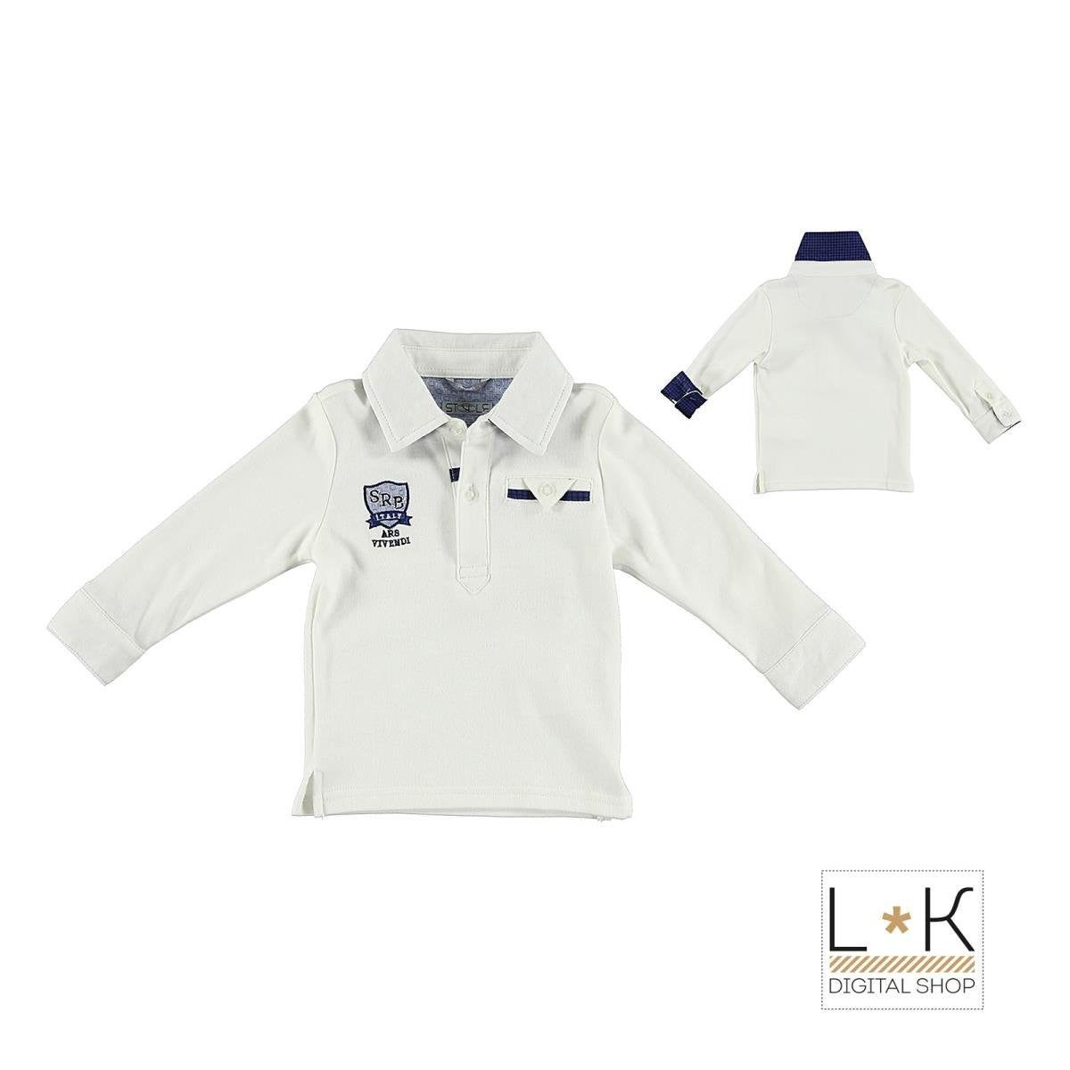 POLO CALDO COTONE BAMBINO - SARABANDA - LuxuryKids