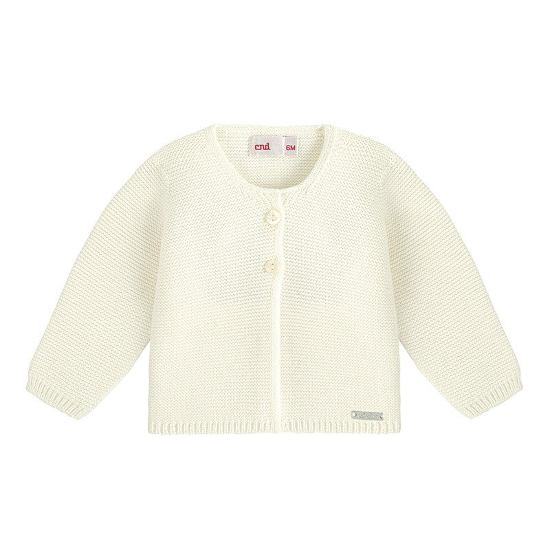Cardigan Basic In Filo Di Cotone Bambini CONDOR 511 - Condor - LuxuryKids