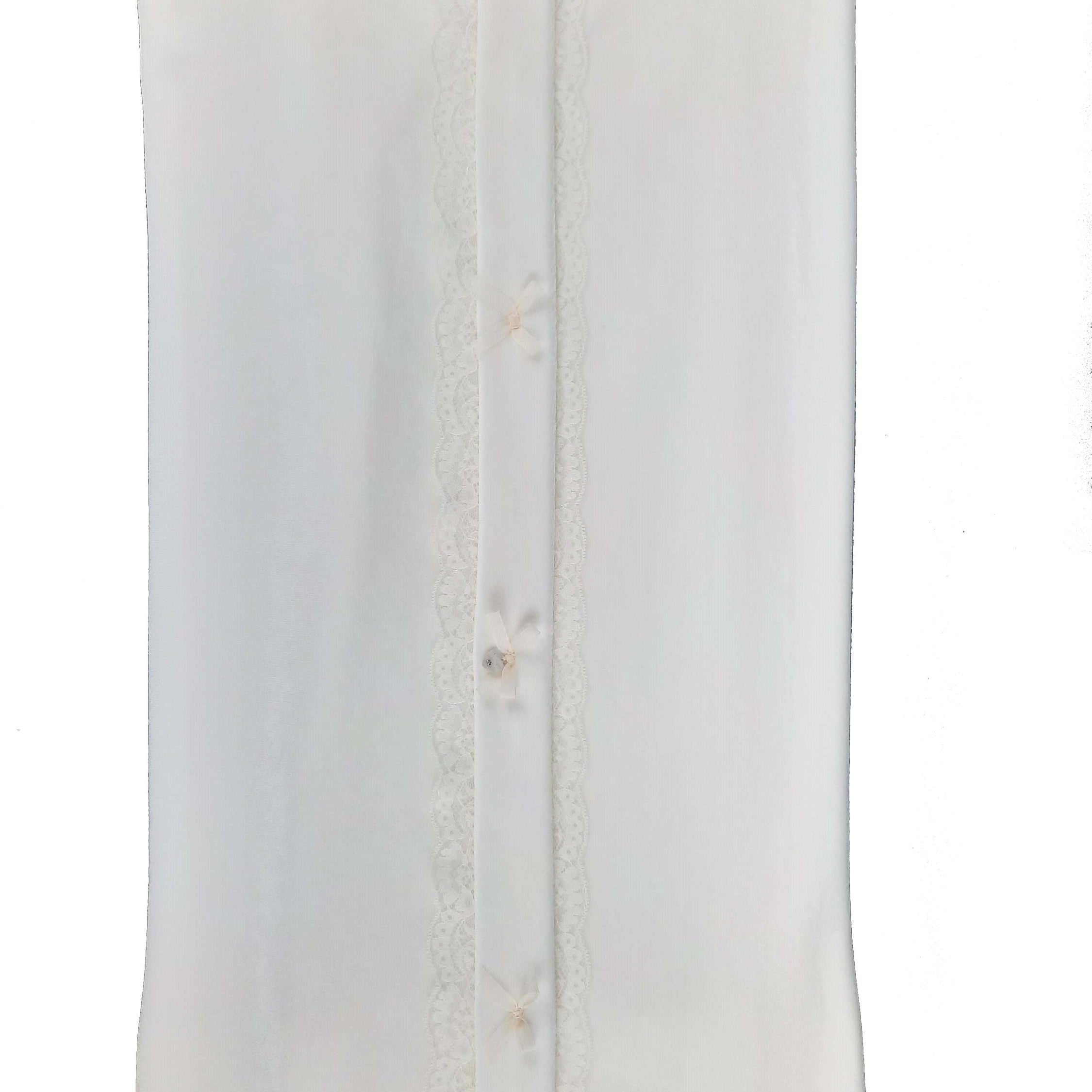 Coperta Scialle In Ciniglia Con Pizzo Neonata-o NINNAOH I21COP21 - NINNAOH - LuxuryKids