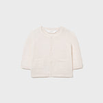 Cardigan In Tricot Misto Lana Neonato MAYORAL 2366 - MAYORAL - LuxuryKids