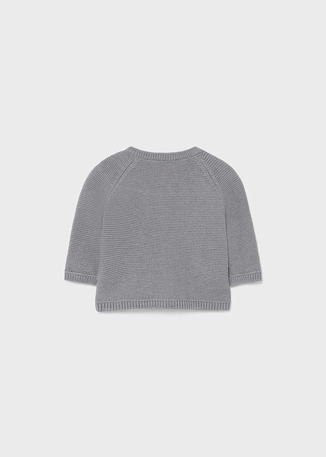 Cardigan In Tricot Misto Lana Neonato MAYORAL 2366 - MAYORAL - LuxuryKids