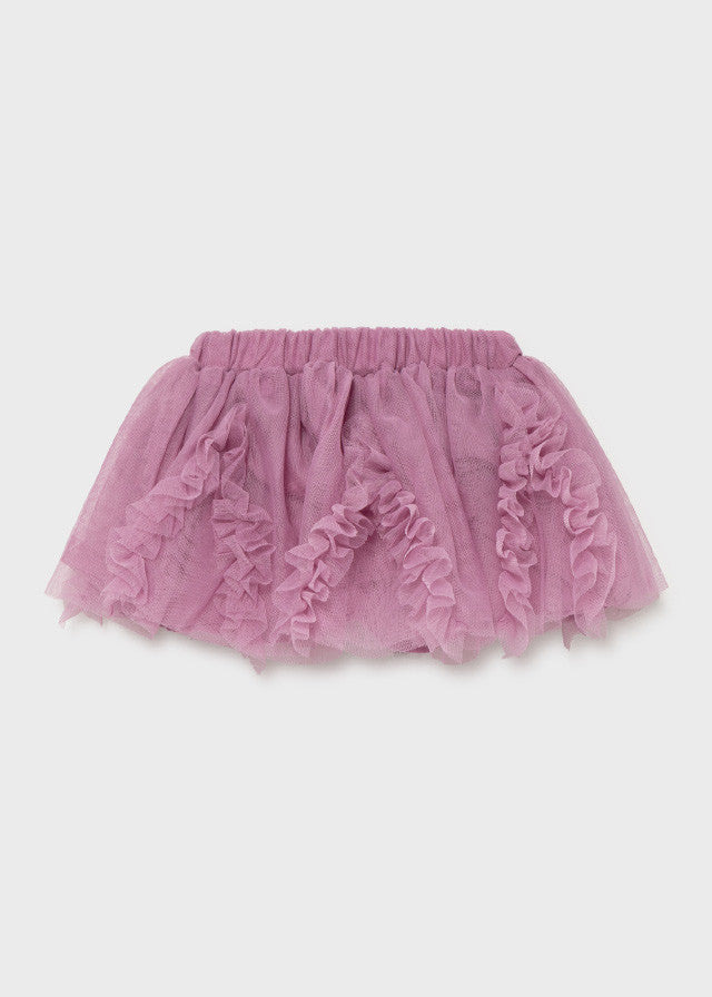 Gonna In Tulle Malva Neonata MAYORAL 2902 - MAYORAL - LuxuryKids