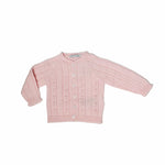 Cardigan in 100% Lana Neonata Wedoble I2103308A - WEDOBLE - LuxuryKids