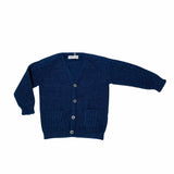 Cardigan con scollo a V in 100% Lana Neonato Wedoble I2110308H - WEDOBLE - LuxuryKids