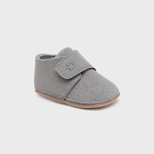 Scarpe da Culla Eleganti Neonato Grigio Mayoral 9446 - MAYORAL - LuxuryKids