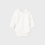Body Manica Lunga In Caldo Cotone Neonata Mayoral 2705 - MAYORAL - LuxuryKids