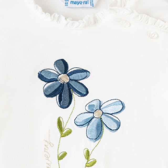 Completo 2 Pezzi con Gonna a Quadri In Caldo Cotone Neonata Mayoral 2930 - MAYORAL - LuxuryKids