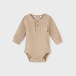 Body Costine Manica Lunga In Caldo Cotone Neonato Mayoral 2710 - MAYORAL - LuxuryKids