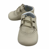 Scarpe Da Culla In Pelle Francesina Neonato PANYNO A2922R - PANYNO - LuxuryKids