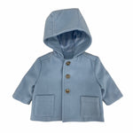 Cappottino in Panno con Cappuccio Neonato Del Sur 3996 - DEL SUR - LuxuryKids