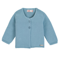 Cardigan In Caldo Cotone A Punto Legaccio Neonato-a Condor 55511 - Condor - LuxuryKids