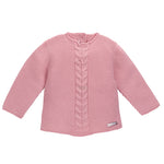 Maglioncino In Caldo Cotone A Punto Legaccio Con Trecce Centrali Neonato-a Condor 55013 - Condor - LuxuryKids