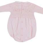 Pagliaccetto In Misto Lana E Caldo Cotone Rosa Neonata Dr.Kid DK102 - DR.KID - LuxuryKids
