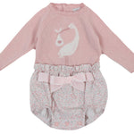 Pagliaccetto In Misto Lana Maniche Lunghe Neonata Dr.Kid DK122 - DR.KID - LuxuryKids