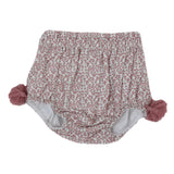 Culotte Floreale con Nappine Caldo Cotone Neonata Dr.Kid DK198 - DR.KID - LuxuryKids