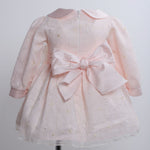 Abito Elegante Cerimonia Maniche Lunghe Neonata Bufi B1152A1 - BUFI - LuxuryKids