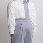 Pagliaccetto Due Pezzi In Caldo Cotone Neonato Ponto por Ponto 5730 - PONTO POR PONTO - LuxuryKids