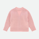 Cardigan In Misto Lana Rosa Bambina Angel's Face JOSEPHINE - Angel's Face - LuxuryKids