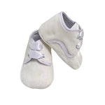 Scarpa Da Culla Con Lacci In Velluto Neonato Indice 324 - INDICE - LuxuryKids