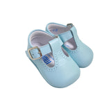 Scarpa Da Culla Francesina In Pelle Neonato Indice 1417P - INDICE - LuxuryKids