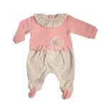 Tutina Intera In Lana Rosa Neonata Teto e Tatta TU1300 - TETO E TATTA - LuxuryKids