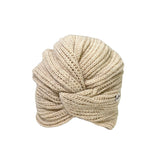 Cappello In Misto Lana Modello Turbante Neonata FURFANTE CT0421TE - FURFANTE - LuxuryKids