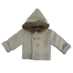Cappotto in Caldo Cotone Con Cappuccio Neonata-o SARDON 021VE350 - SARDON - LuxuryKids
