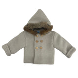 Cappotto in Caldo Cotone Con Cappuccio Neonata-o SARDON 021VE350 - SARDON - LuxuryKids