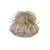 Cappello in Lana Modello Basco con Ponpon in Murmasky Neonato-a Creazioni Luana 7405 - CREAZIONI LUANA - LuxuryKids