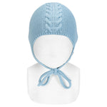 Cappello Con Paraorecchie A Punto Legaccio Neonato-a Condor 50504 - Condor - LuxuryKids