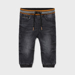 Pantalone In Caldo Cotone Con Elastico In Vita Neonato MAYORAL 2534 - MAYORAL - LuxuryKids