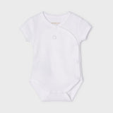 Body Intimo Manica Corta In Cotone Bianco Neonato-a MAYORAL 1707M - MAYORAL - LuxuryKids