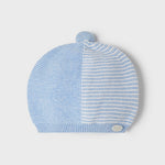 Cappello In Filo Di Cotone Celeste Neonato MAYORAL 9484 - MAYORAL - LuxuryKids