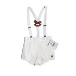 Pantaloncino Corto In Cotone Con Cavalluccio Bambino YOEDU 3993 - YOEDU - LuxuryKids