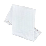 Coperta In Cotone E Pizzo San Gallo Bianca Neonata TETO E TATTA CO1620 - TETO E TATTA - LuxuryKids