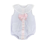 Pagliaccetto Giro Manica In Piquet Neonato-a BABY FASHION 62410 - Baby Fashion - LuxuryKids