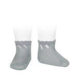 Calzino Corto In Filo Traforato A Spirale Unisex Bambini CONDOR 598 - Condor - LuxuryKids