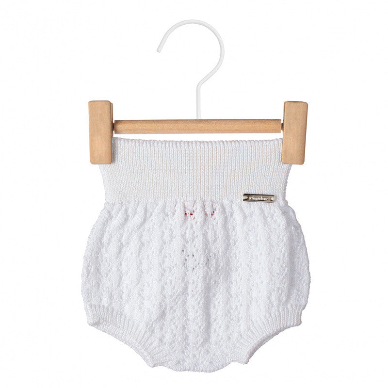Culotte In Filo Traforata Neonata CONDOR 911469 - Condor - LuxuryKids