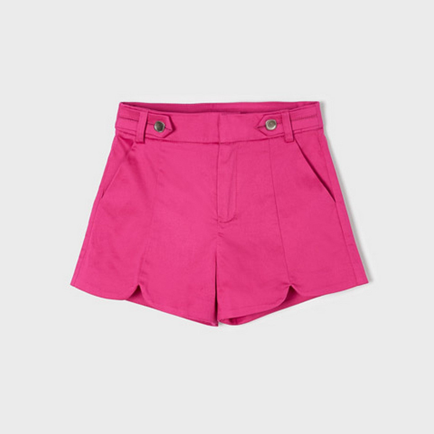 Short In Cotone Fucsia Bambina MAYORAL 3276 - MAYORAL - LuxuryKids