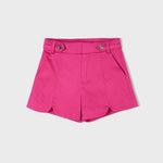 Short In Cotone Fucsia Bambina MAYORAL 3276 - MAYORAL - LuxuryKids