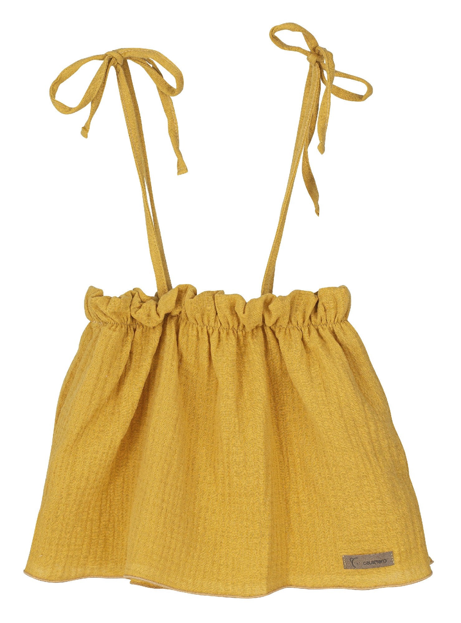 Salopette Gonna Con Spalline In Cotone Bambina CALAMARO 60002 - CALAMARO - LuxuryKids