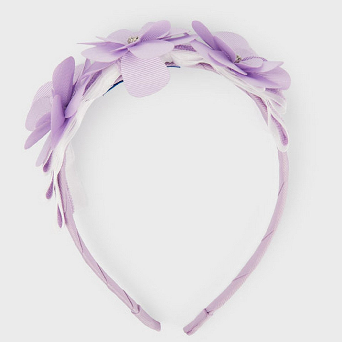 Cerchietto Con Fiori In Raso  Bambina MAYORAL 10248 - MAYORAL - LuxuryKids