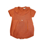 Pagliaccetto Mezza Manica In Filo Neonata Wedoble 10305B - WEDOBLE - LuxuryKids