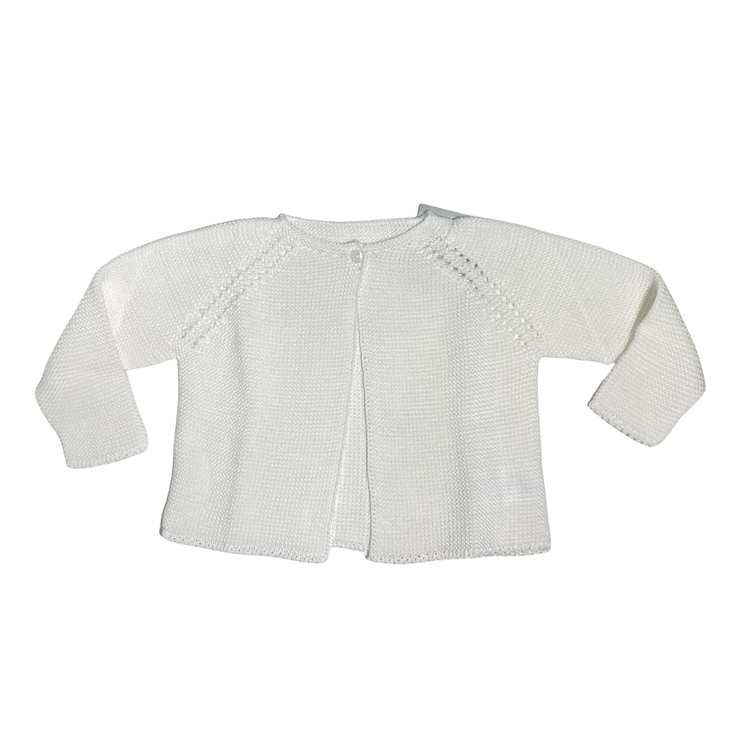 Cardigan Anallergico Lavorazione Sulla Spalla Neonati YOEDU 9001 - YOEDU - LuxuryKids