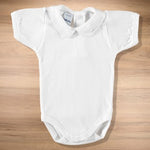 Body Mezza Manica Collo Tondo Pique Neonati BABIDU 1181 - BABIDU - LuxuryKids