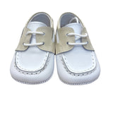 Scarpe Da Culla in Pelle Con Lacci  INDICE 1656 - INDICE - LuxuryKids