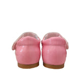 Ballerina Primi Passi In Vernice Lucida Con Fiocco Neonata QKIS 1006V - QKIS - LuxuryKids