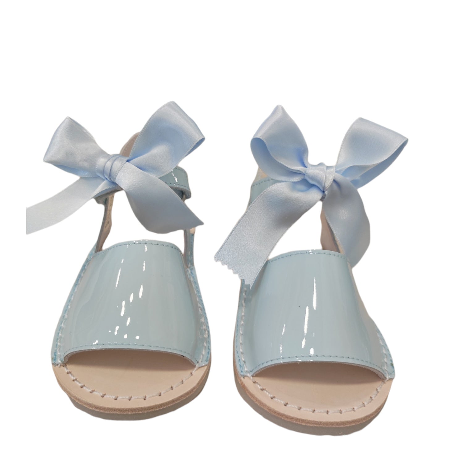 Sandali Primi Passi In Vernice Lucida Panna Bambina QKIS 1010 - QKIS - LuxuryKids