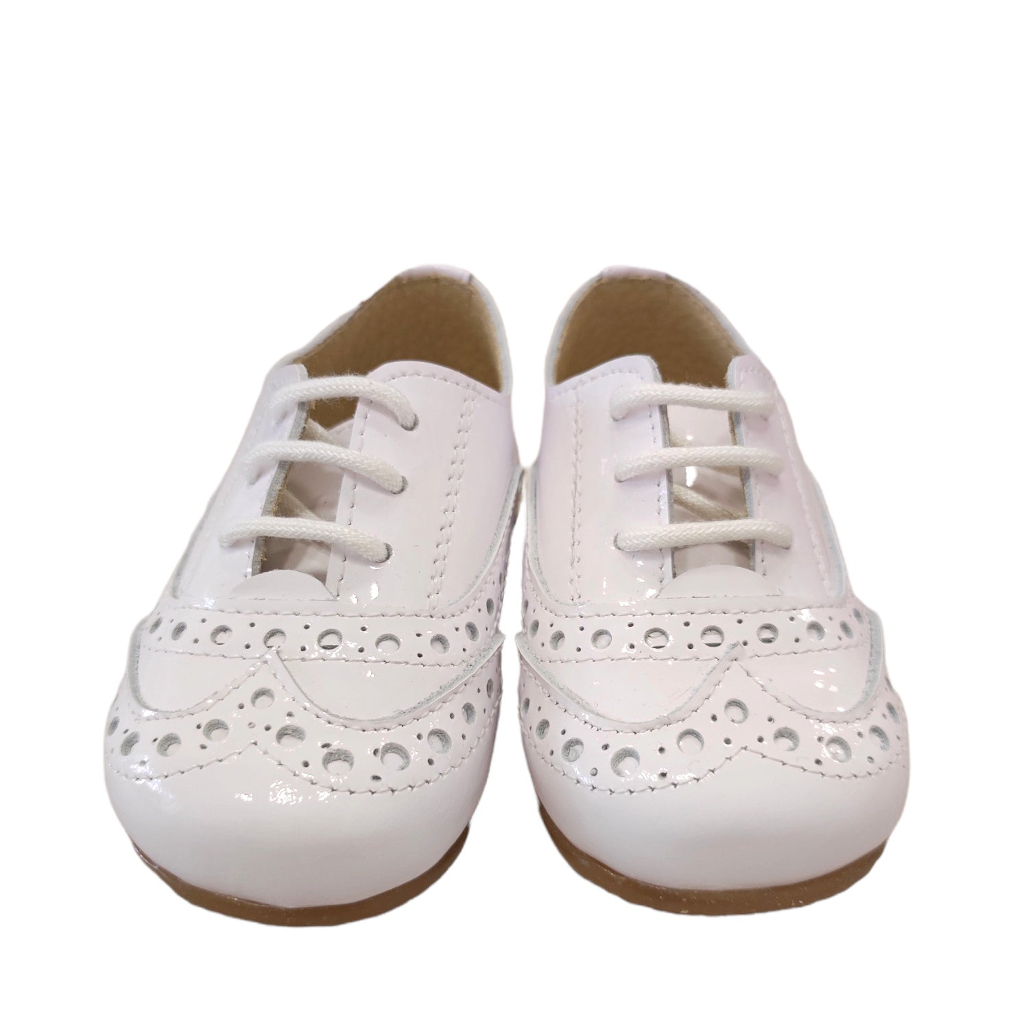 Scarpa Inglesina Primi Passi Bambino In Vernice Lucida RIZITOS B2119 - RIZITOS - LuxuryKids
